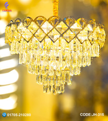 Crystal Modern Chandelier Lamp ,E-14 holder( 600 DM) JH-315