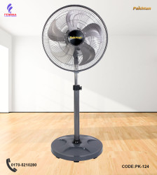 Pakhtun Zefiro-450M 18-Inch-High Speed Stand Fan (Grey) | PK-124