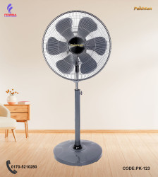 Pakhtun Tezra-450PP-G 18-Inch-High Speed Stand Fan (Grey) | PK-123