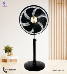 Pakhtun Tezra-450-PP-B 18-Inch-High Speed Stand Fan (Black) | PK-126