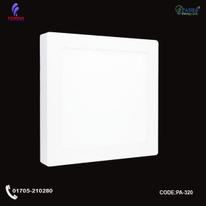 Pasha 6 Watt, AST Surface Mounted Led Panel Light- SQUARE – Bright, Efficient & Stylish| PA-320