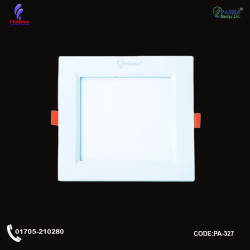 Pasha 12 Watt, LF-101 Concealed Mounted Led Panel Light- SQUARE – Bright, Efficient & Stylish| PA-327