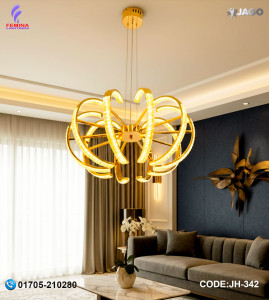 JAGO Luxury 600 DM Led Crystal Chandelier – Premium Design for Elegant Interiors| JH-342